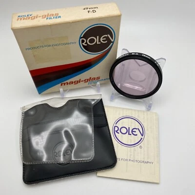 Rolev 49 mm Magi-Glass F-D Screw-In Filter With Case Photography - Image 1 of 4