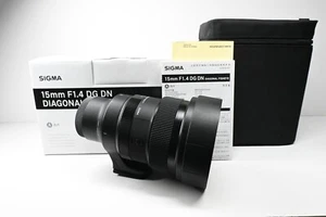 Sigma 15mm F1.4 DG DN Diagonal Ojo de Pez Art Series para Sony E Mount - Como Nuevo - Imagen 1 de 5