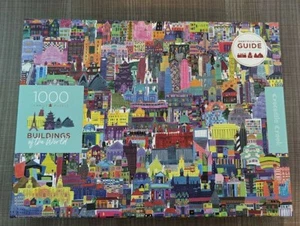 New Buildings of the World Jigsaw Puzzle, 1000 Piece - Crocodile Creek - Picture 1 of 2