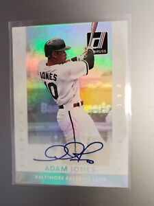 2015 Panini Donruss Baseball Adam Jones Signature Series Auto Baltimore Orioles 