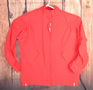 FABLETICS Rojo Giana II Chaqueta Cremallera Completa Pequeña Chaqueta de Lluvia JT2044664 - Imagen 1 de 4