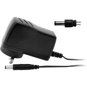 Doss 9V DC 1.7A 2.1mm & 2.5mm DC Plugs Interchangeable Tips Power Supply Black - Picture 1 of 2