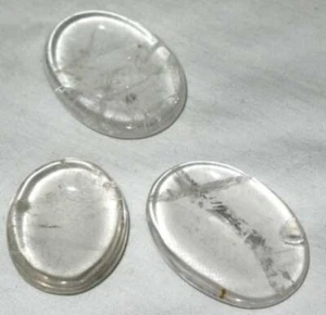 One Quartz Crystal Palm Stone - Picture 1 of 1