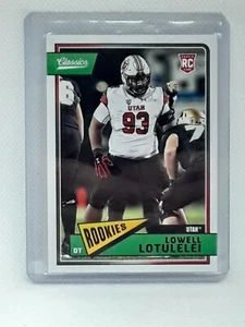 Lowell Lotulelei 2018 Classics Football - RC #267 - Utah Utes - Picture 1 of 2