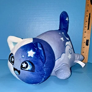 Aphmau MeeMeows groß 11 Zoll Plüsch Blue Moon Katze Himmlischer Wurf 4 Kätzchen Kätzchen - Bild 1 von 8