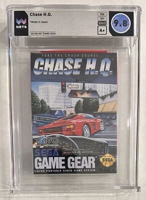 Sega Game Gear Chase H.Q. HQ WATA GRADED 9.8 🔥 A+ RARE Taito Corporation (1991) - Image 1 of 4