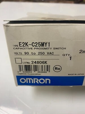E2K-C25MY1 Capacitive Proximity Switch - Image 1 of 2