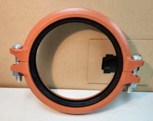 😎 NEW GEMLOCK 8" GROOVED RIGID COUPLING STYLE 5 300 PSI WATER 5-8" - Picture 1 of 4