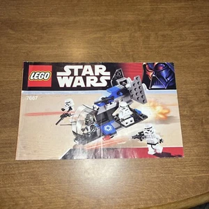 Lego Star Wars 7667 Imperial Dropship Instruction Manual Booklet Only 2008 - Picture 1 of 4