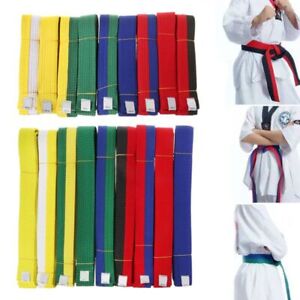 Gift Adults Kids Karate Judo Martial Arts Stripe Sports Belt Taekwondo Belt