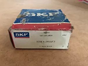 SKF 3308 A-2RS1/C3 ANGULAR CONTACT BEARING, DOUBLE ROW - Picture 1 of 5