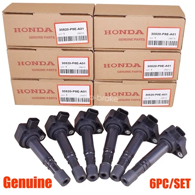 30520P8EA01 JUEGO 6 PIEZAS bobinas de encendido aptas para Honda Odyssey V6 1999-2009 3.0 3.2 3.5L Foto 1 de 3