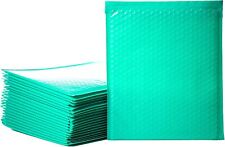 #5 10.5x16 Teal Green Poly Bubble Padded Envelopes Mailers Shipping Bags 10x15"