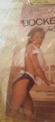 Nuevo 1990 Vintage Jockey Pantie Sissy Estampado Floral. Corte Francés Estilo Algodón Med 6 Foto 1 de 4