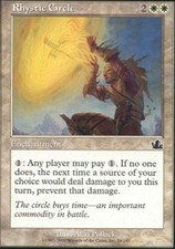 1x Rhystic Circle - Foil LP, English MTG Prophecy