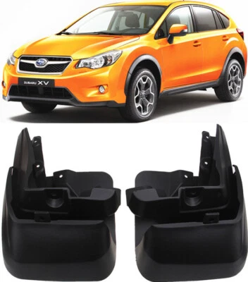 Genuine Molded Set Splash Guards Mud Flaps FOR 2012-2016 Subaru XV CROSSTREK - Image 1 of 4