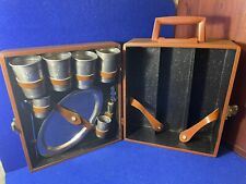 1960s TRAVEL BAR SUITCASE THE ORIGINAL TRAV-L-BAR BY EVER WARE