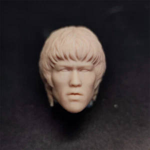 1/12 Scale The Game of Death Li XiaoLong Head Sculpt Unpainted Fit 6" ML Figure - Picture 1 of 3