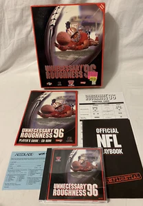 Unnecessary Roughness '96 (PC, 1995) - COMPLETE IN BIG BOX, Tested & Working! - Picture 1 of 9