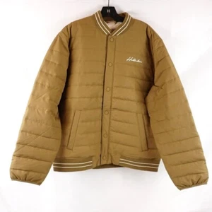 HOLLISTER NEW MEN'S POLYESTER BOMBER VARSITY Jacket W/ SHERPA LINING size 2XL - Picture 1 of 10