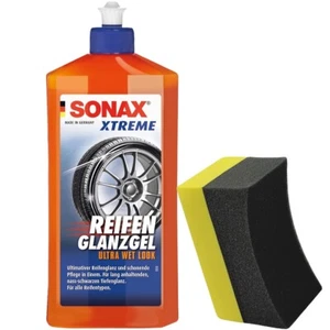 Reifenglanzgel Wet Look SONAX Xtreme 500 ml + DFT Reifenapplicator - Bild 1 von 6