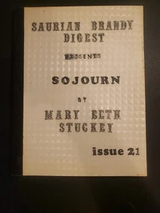 Star Trek, fanzine vintage, Saurian Brandy Digest, Sojourn, numéro 21,... - Photo 1/8