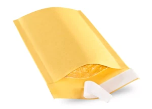 Sobres acolchados para sobres de burbujas Kraft - Tamaño #000 4" x 8" - TOTAL 80 PIEZAS - Imagen 1 de 3