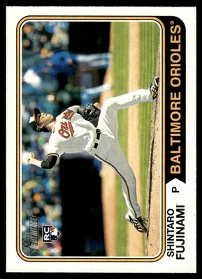 2023 Topps Heritage Shintaro Fujinami Rookie Cleveland Guardians #688 - Image 1 of 2