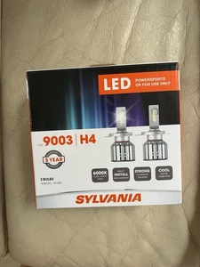 SYLVANIA 9003/H4 LED FOG & POWERSPORTS BULB, 2 PACK - Picture 1 of 2