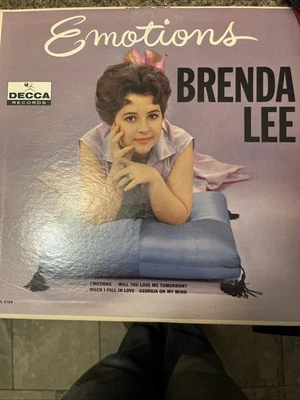 Emotions - Brenda Lee - LP (Decca Records; DL 74104) Original Stereo - Used - Image 1 of 4