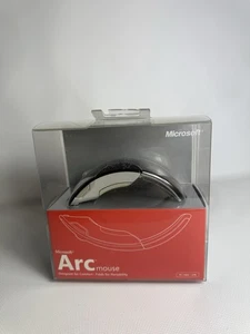 NEW Nr VTG 1stG RED 2008 Microsoft Arc Mouse PC/Mac Mod 1349 w USB Receiver 1350 - Picture 1 of 8