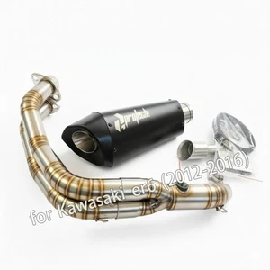 Header Pipe Exhaust Kawasaki ER6N ER6F Stainless Steel - Picture 1 of 2