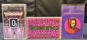 Sunscreem O₃ + Enigma + Techno Volume One - Cassette Tape  - Imagen 1 de 8