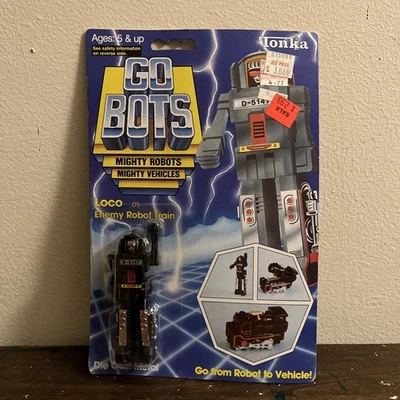Vtg Go Bots Loco Train Sealed MR-05 1983 Tonka Bandai NOS/NIP* - Image 1 of 4