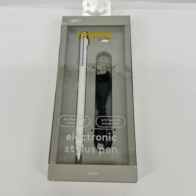 Heyday Stylus Pen for iPad 2018 and later models, White - 1 Pen Set - Image 1 of 2