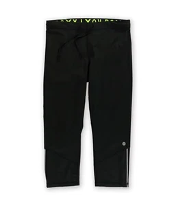 Roxy Womens Showdown Capri Stretch Casual Legging Pants, Black, Medium - Picture 1 of 2