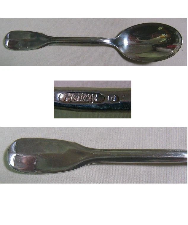 FIDDLE SUGAR SHELL or SPOON HERITAGE SILVERSMITHS  - Image 1 of 1