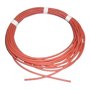 SILIKONKABEL SILIKONLEITUNG BIS 200°C FÜHLERVERLÄNGERUNG 2-LEITER LÄNGE WÄHLBAR - Picture 1 of 1