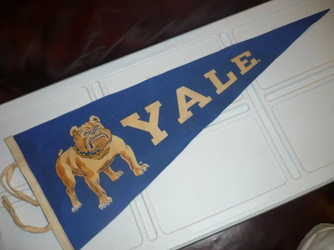 Yale University Pennant, 11 x 30" Cover
