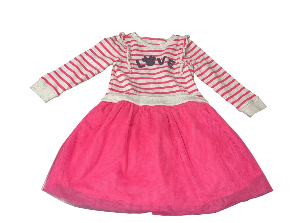 Vestido BabyGap X Disney Niñas Talla 5 Minnie Mouse Mix-Media Foto 1 de 4