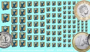Lyran Commonwealth - 5th Lyran Guards - Decalcomanie scivolo per Battletech - Foto 1 di 1