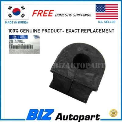 GENUINE ! STABILIZER BUSHING REAR for 97-05 HYUNDAI ACCENT OE# 55513-22500 Foto 1 de 2