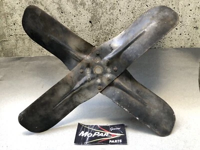 OEM engine cooling FAN BLADE 1954 1955 1956 Plymouth Belvedere 56 55 54 V8 277 Foto 1 de 3