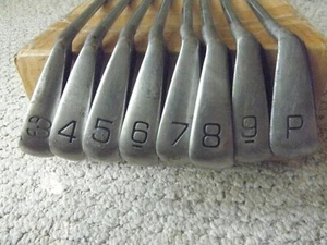 Men right handed regular steel Spalding Executive iron set 3-P - Picture 1 of 5