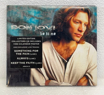 LIMITED EDITION NM Bon Jovi Lie To Me Import Cd - Image 1 of 3
