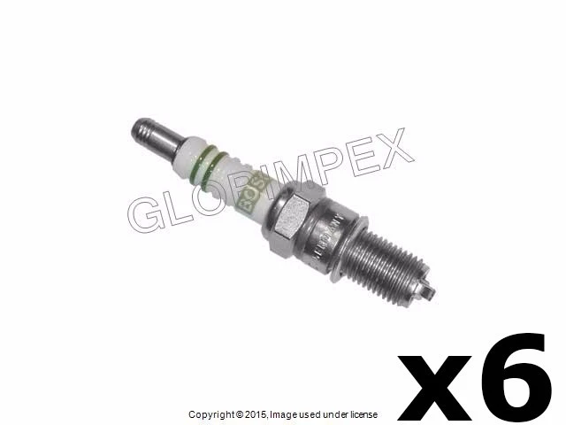 Porsche 911 '06-'11 XU22EPR-U (3179) Spark Plug Set of 6  DENSO + WARRANTY - Image 1 of 1