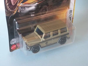 Matchbox Mercedes-Benz G550 Jurassic World Toy Model Car 75mm USA 280G Wagon b - Picture 1 of 2