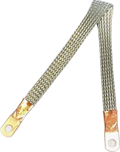 Correas de tierra RF con trenza de cobre estañado de 1/2" y extremos de latón. - Imagen 1 de 1