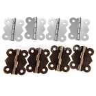 Antique Decor Butterfly Hinges Mini Cabinet Drawer Door Cupboard Hinges 2/10Pcs