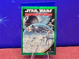 2022 Topps Star Wars Galaxy Chrome Gameplay Galaxy Art GG-1 Empire At War/99 - Imagen 1 de 8
